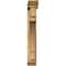 Ekena Millwork Merced Traditional Smooth Bracket w/ Offset Brace, Western Red Cedar, 5 1/2"W x 30"D x 38"H BKT0604X30X38MRC01SWR - alternate 4